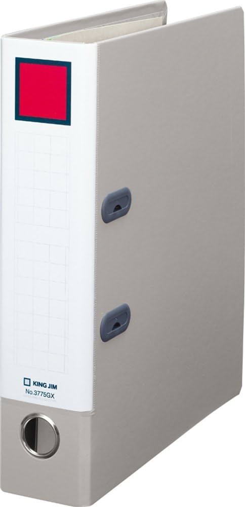 Amazon | キングジム 厚型ファイル レバーリングファイル GX D